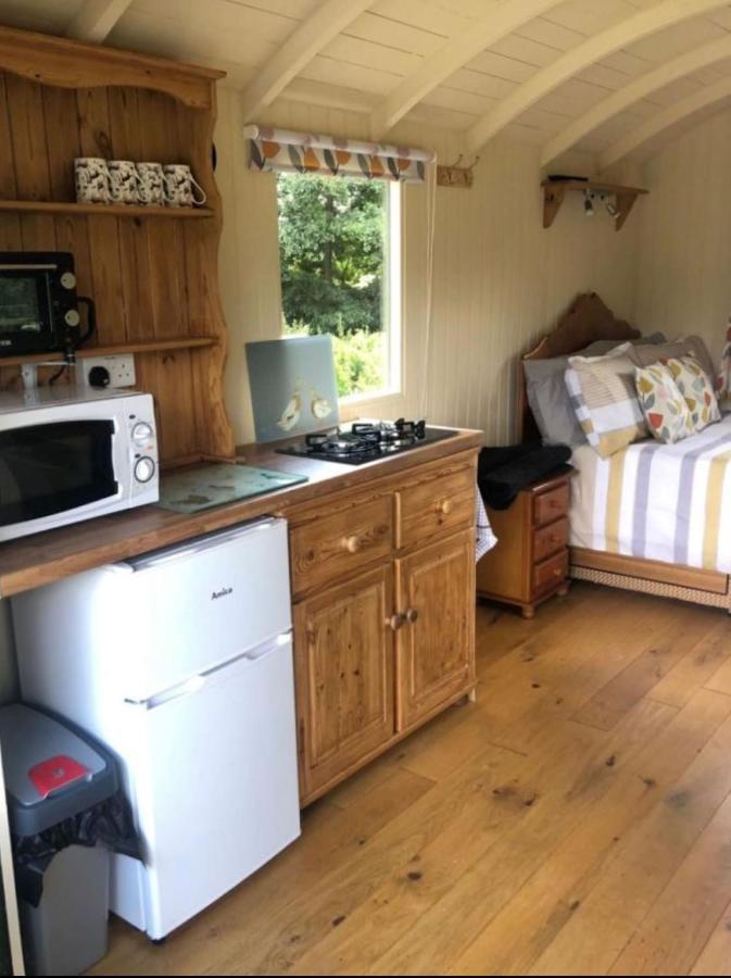 Charming Tranquil Shepherds Hut With Lakeside Balcony 'Roach' Uckfield Exterior photo