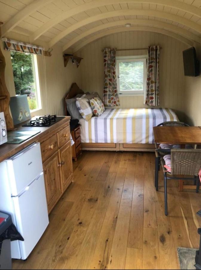 Charming Tranquil Shepherds Hut With Lakeside Balcony 'Roach' Uckfield Exterior photo